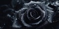 Black Mourning Rose