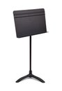 Black Music Stand Royalty Free Stock Photo