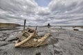 Black Nab and shipwreck at Whitby