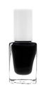 Black nail polish Royalty Free Stock Photo