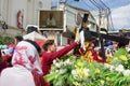 Black Nazarene festival at Quiapo district Royalty Free Stock Photo