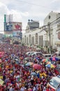 Black Nazarene festival at Quiapo district Royalty Free Stock Photo