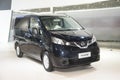 Black nissan nv200 car