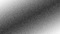 Black Noise Stippled Halftone Gradient Vector Slanted Border Abstract Background