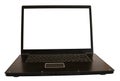 Black notebook computer