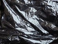 Black nylon plastic texture background Royalty Free Stock Photo