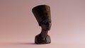 Black Obsidian Bust of Nefertiti