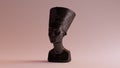 Black Obsidian Bust of Nefertiti