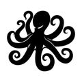 Black octopus sign.