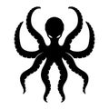 Black octopus sign.