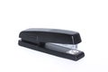 Black office stapler isolated