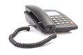 Black office telephone