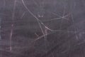 Black old empty chalkboard for copy space Royalty Free Stock Photo