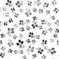 Black Olives branch icon isolated seamless pattern on white background. Vector Royalty Free Stock Photo