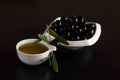 Black olives - 'Olea europaea maroccana