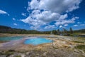 Black Opal Pool Yellowstone Royalty Free Stock Photo
