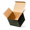 black open box Royalty Free Stock Photo