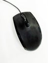 Black Optical Mouse Royalty Free Stock Photo