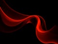 Black and Orange Smoke Tehnology Background Royalty Free Stock Photo