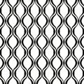 BLACK ORNAMENTAL BACKGROUND PATTERN WALLART Royalty Free Stock Photo
