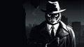 1970s Detective Owl Spy - Full Hd Wallpaper With Monotone Style