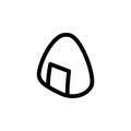 Onigiri Japanese rice balls logo