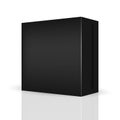Black package box