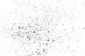 Black Paint Spray Vector Texture. Splatter Pattern