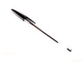 Black pallpoint pen