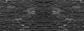 Black Panorama pattern of stone walls