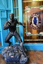 Black Panther statue at Louis Tussauds Waxworks at Niagara Falls in Ontario, Canada