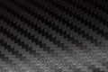 Black patterned textured Ultra Glossy Carbon Fiber Vinyl Car Wrap Royalty Free Stock Photo