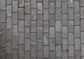 Black paving slabs in the old town Royalty Free Stock Photo