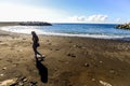 Funchal beach on Maderia Island