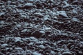 Black pebbles background Royalty Free Stock Photo