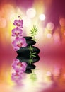 Zen spa poster Royalty Free Stock Photo