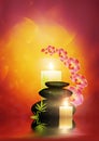 Zen spa poster Royalty Free Stock Photo