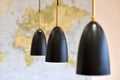 Black pendant lights