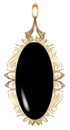 Black pendent