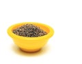 Black Pepper in Bowl Royalty Free Stock Photo