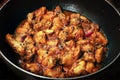 Black pepper chilli chicken