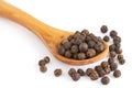 Black pepper corns Royalty Free Stock Photo