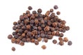 Black pepper isolated Royalty Free Stock Photo