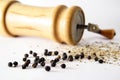 Black pepper mill