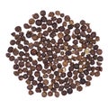 Black pepper peas Royalty Free Stock Photo