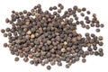 Black pepper seeds Royalty Free Stock Photo