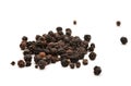 Black pepper seeds Royalty Free Stock Photo