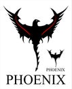 Black phoenix spread its wing