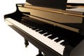 The black piano Royalty Free Stock Photo