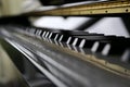 Black piano Royalty Free Stock Photo
